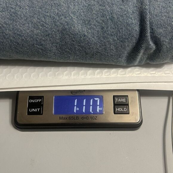 Old Navy Denim High Rise Secret Smooth Pockets Midi Skirt Plus Size 24 3XL - Picture 13 of 13